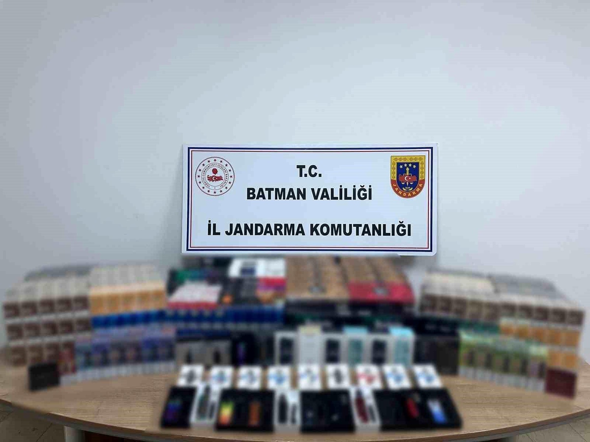 Batman\'da Kaçak Sigara Operasyonu
