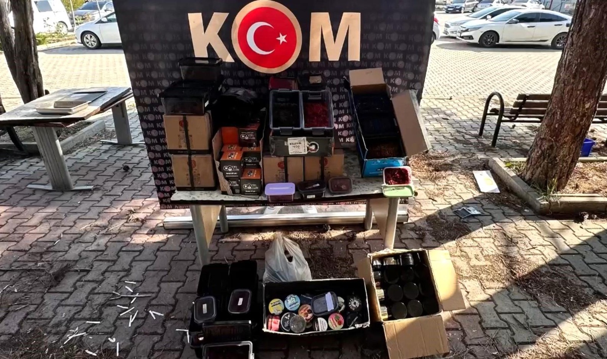 Kayseri\'de 58 Kilo Kaçak Tütün Ele Geçirildi