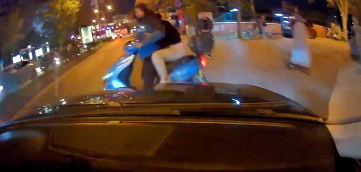 Edirne\'de Yaya Geçidinde Motosiklet Kazası: 2 Yaralı