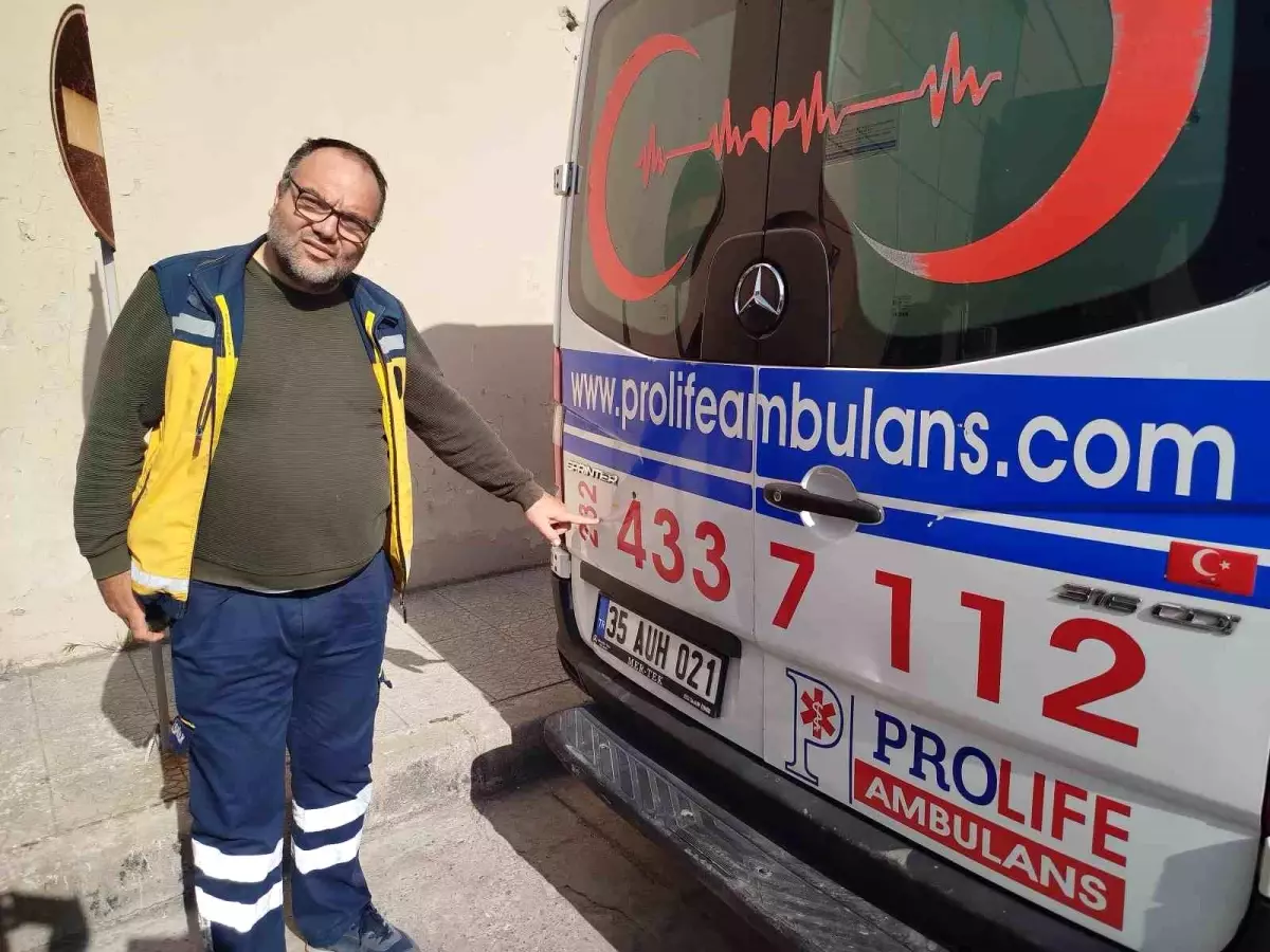 İzmir\'de Ambulans Şoförüne Silahlı Saldırı