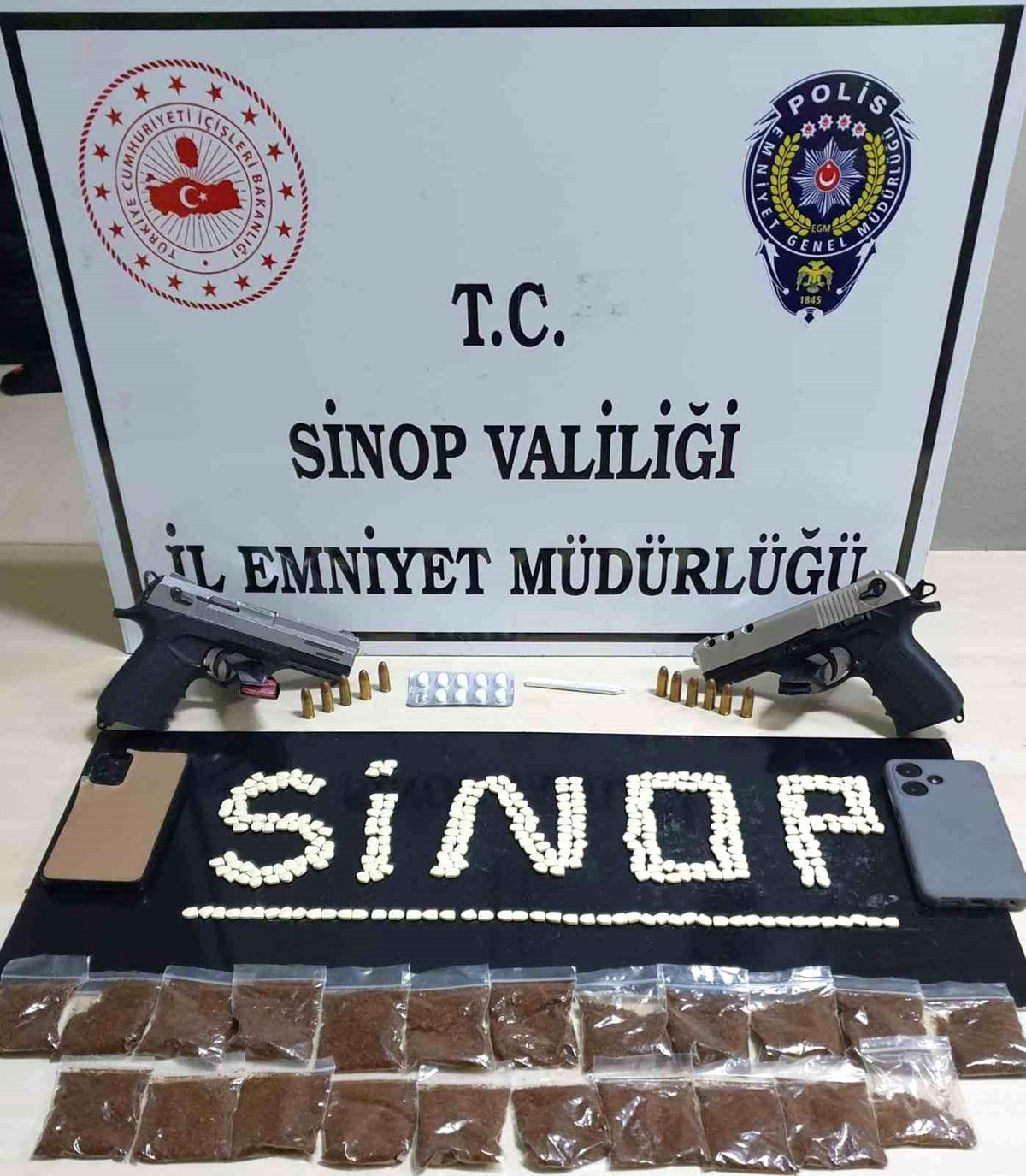Sinop\'ta Uyuşturucu Operasyonu