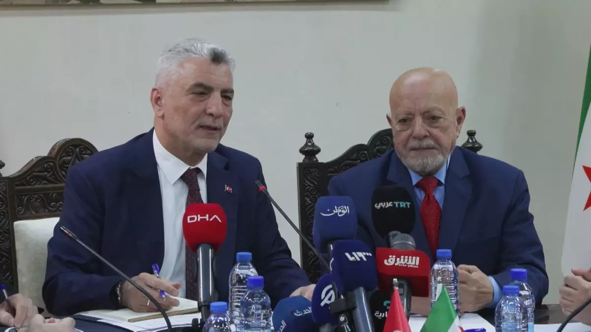 Ticaret Bakanı Ömer Bolat, Suriye\'de resmi temaslarda bulundu