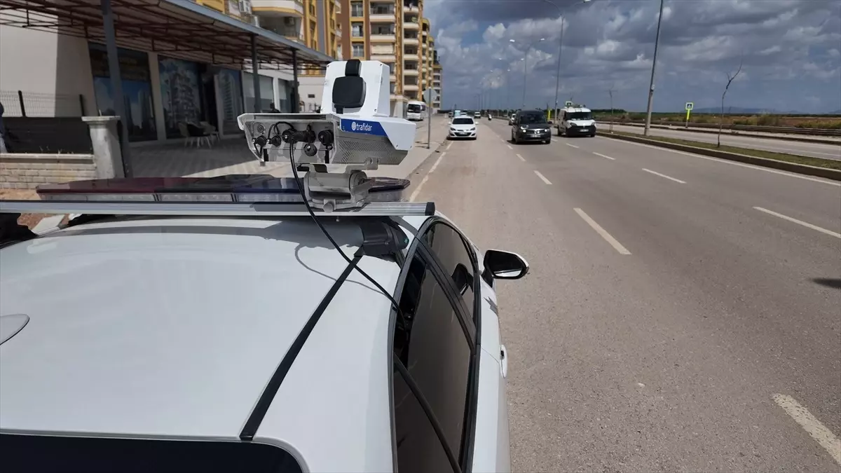 Adana\'da Yapay Zeka Destekli Hız Tespit Sistemi