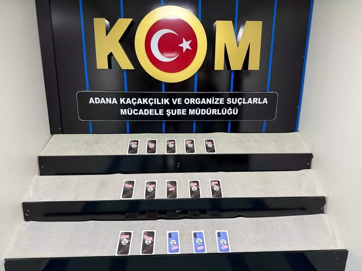 Adana\'da Kaçakçılık Operasyonu