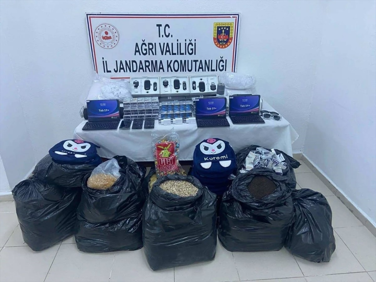 Doğubayazıt\'ta Kaçakçılık Operasyonu