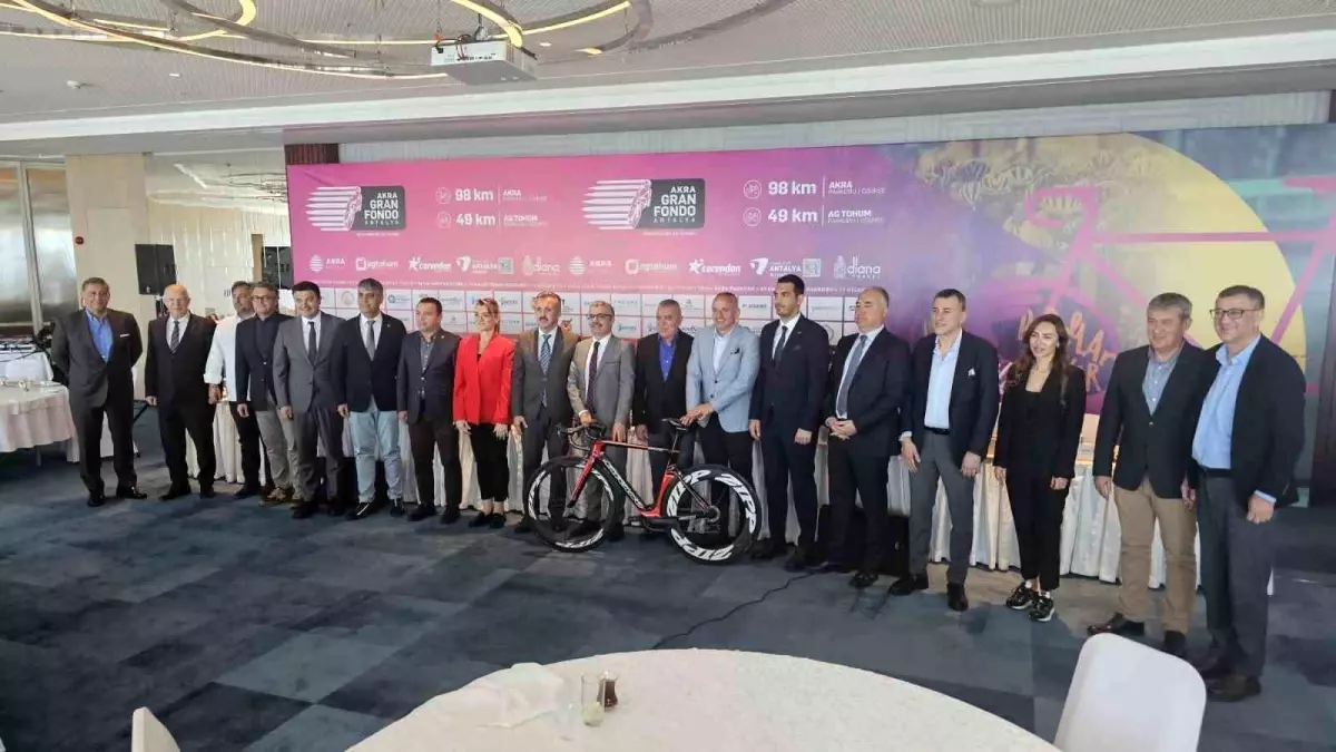 AKRA Gran Fondo Antalya: 10 Ülkeden 500 Bisikletçi Yarışacak