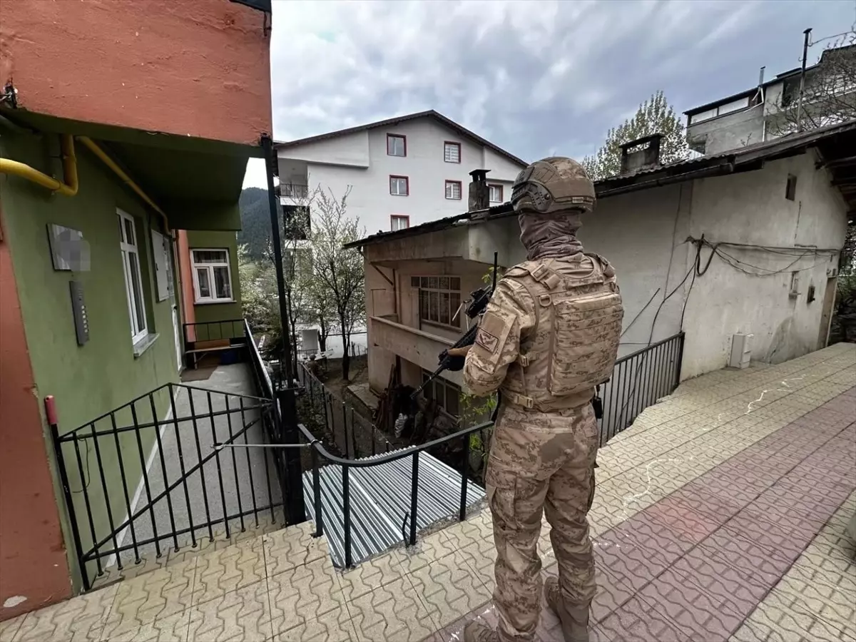 Artvin ve Trabzon\'da Silah Kaçakçılığı Operasyonu