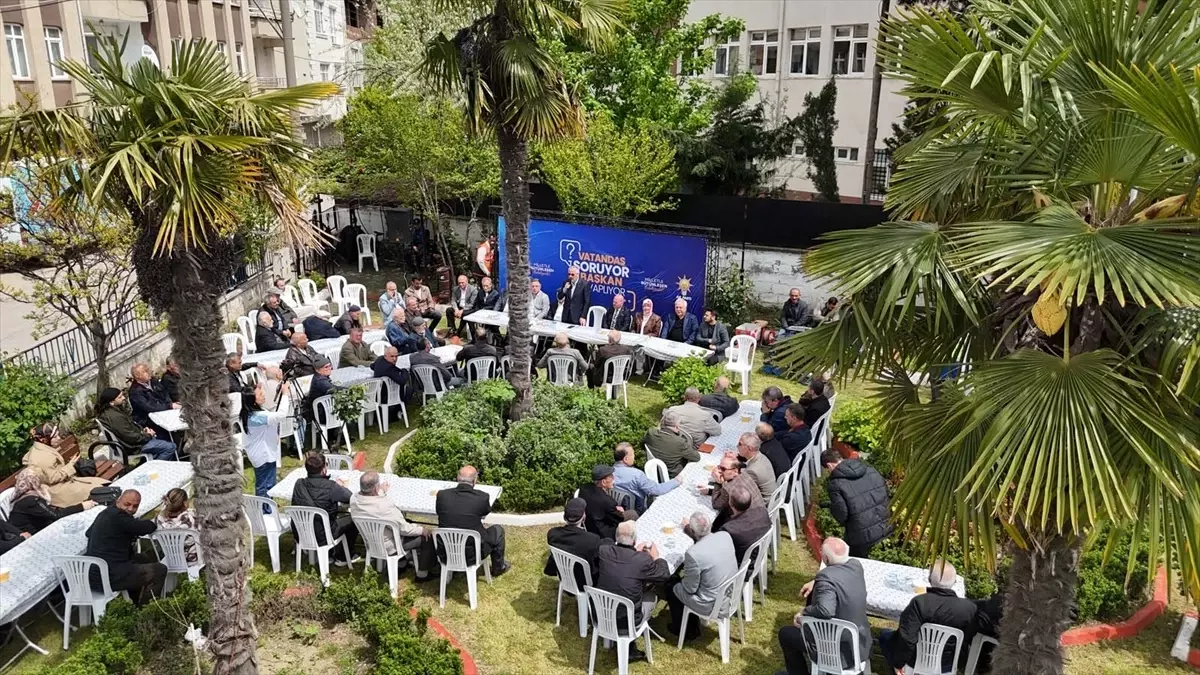 Bafra\'da Başkan Kılıç, Vatandaşlarla Buluştu