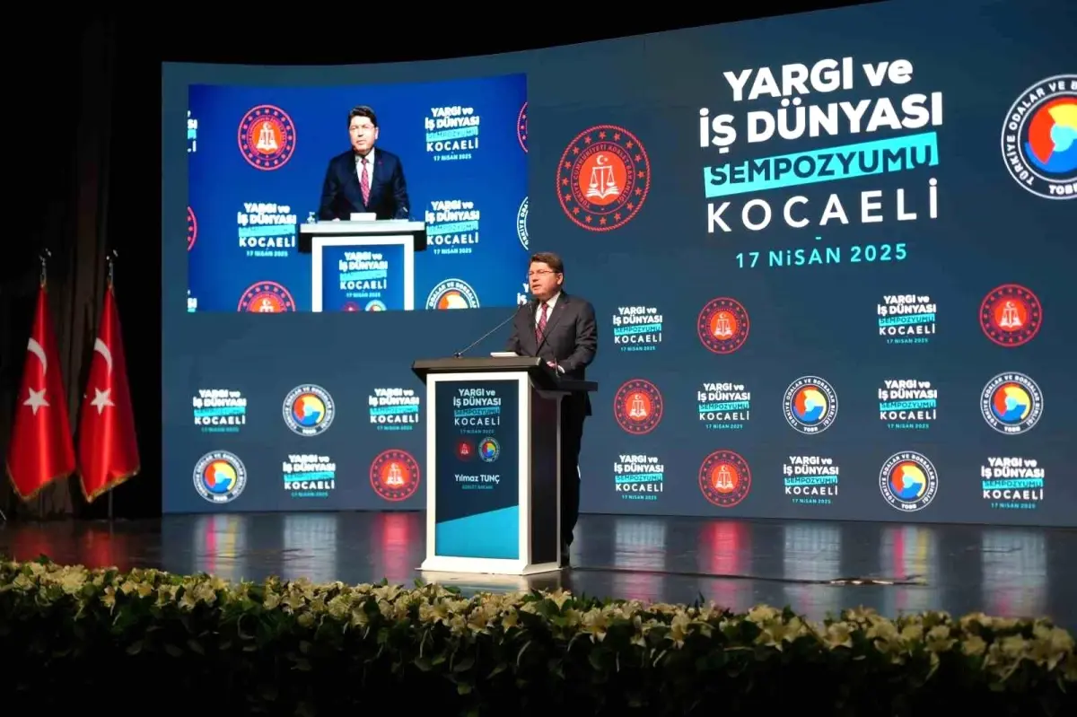 Bakan Tunç: Yargı Hedef Alınıyor
