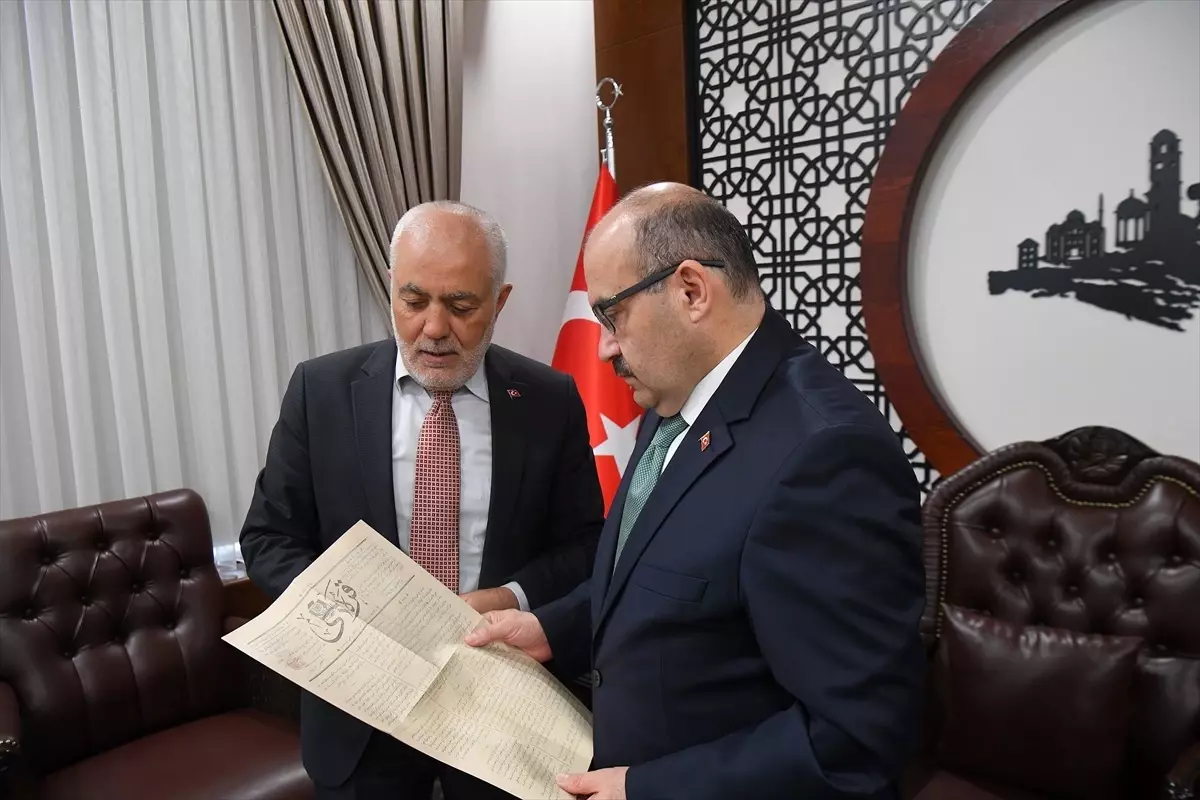 Vali Ustaoğlu Gazeteciler Cemiyeti\'ni Ağırladı