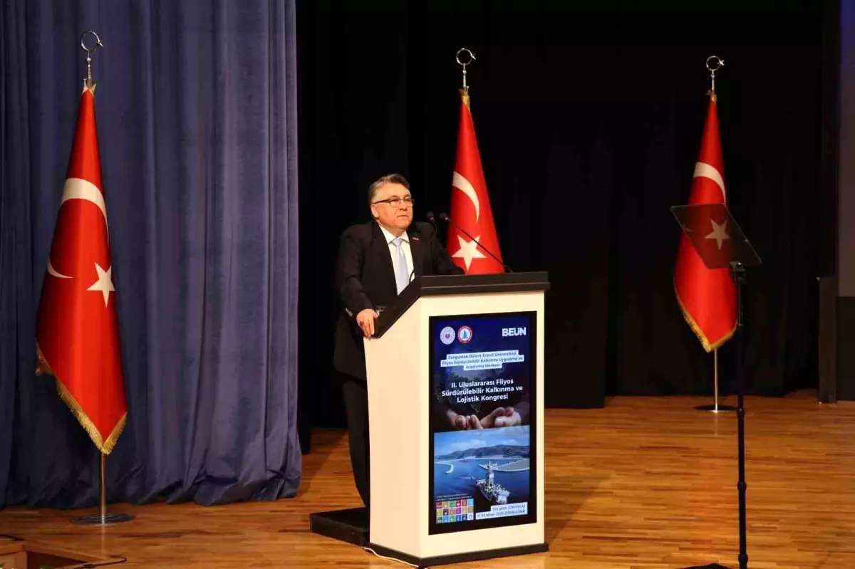 BEUN\'da II. Uluslararası Filyos Sürdürülebilir Kalkınma ve Lojistik Kongresi Açılış Töreni gerçekleştirildi