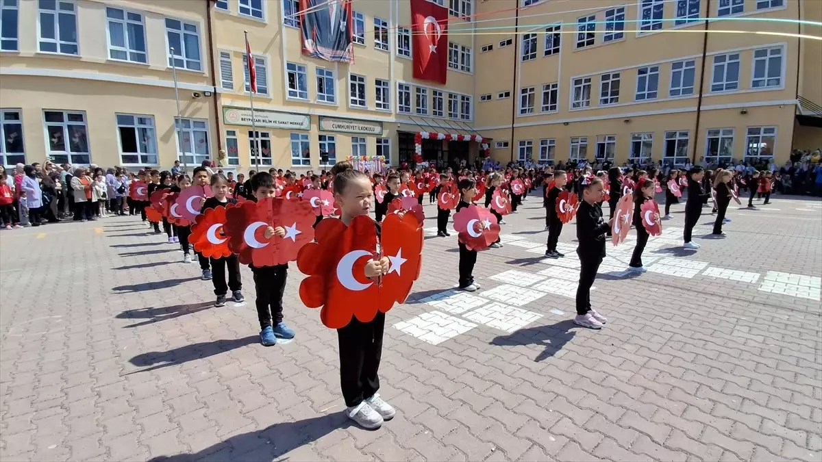 Beypazarı\'nda 23 Nisan Kutlamaları