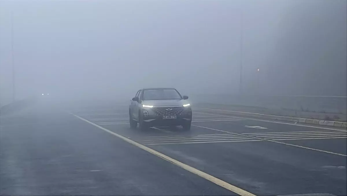 Bolu Dağı\'nda Sisin Etkisi