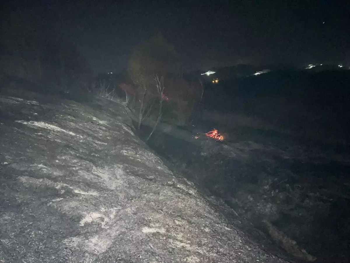 Burdur\'da Sazlık Yangını Kontrol Altında