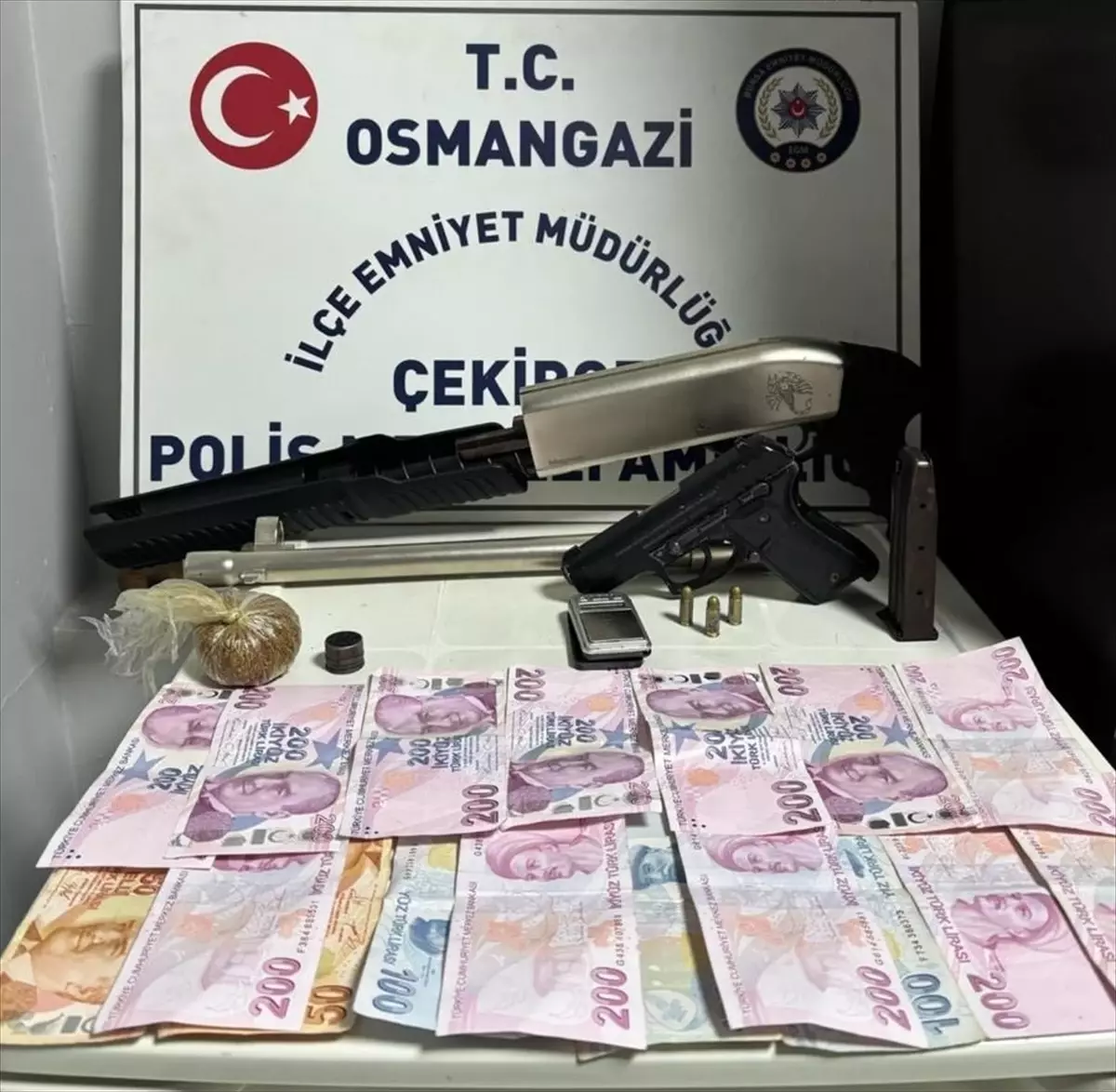 Bursa\'da Silah Operasyonu: 10 Tutuklama