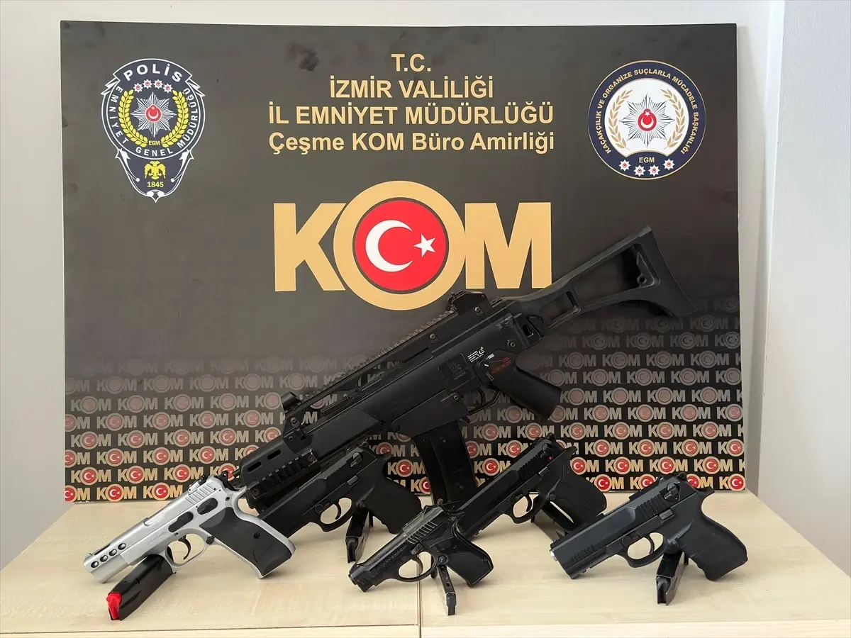 Çeşme\'de Suç Örgütüne Operasyon: 4 Tutuklama