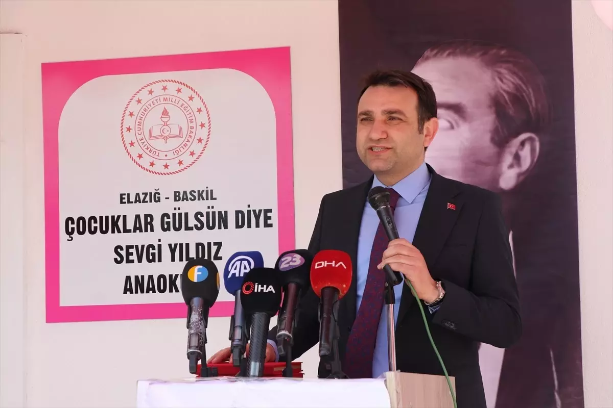 Baskil\'de Yeni Anaokulu Açıldı