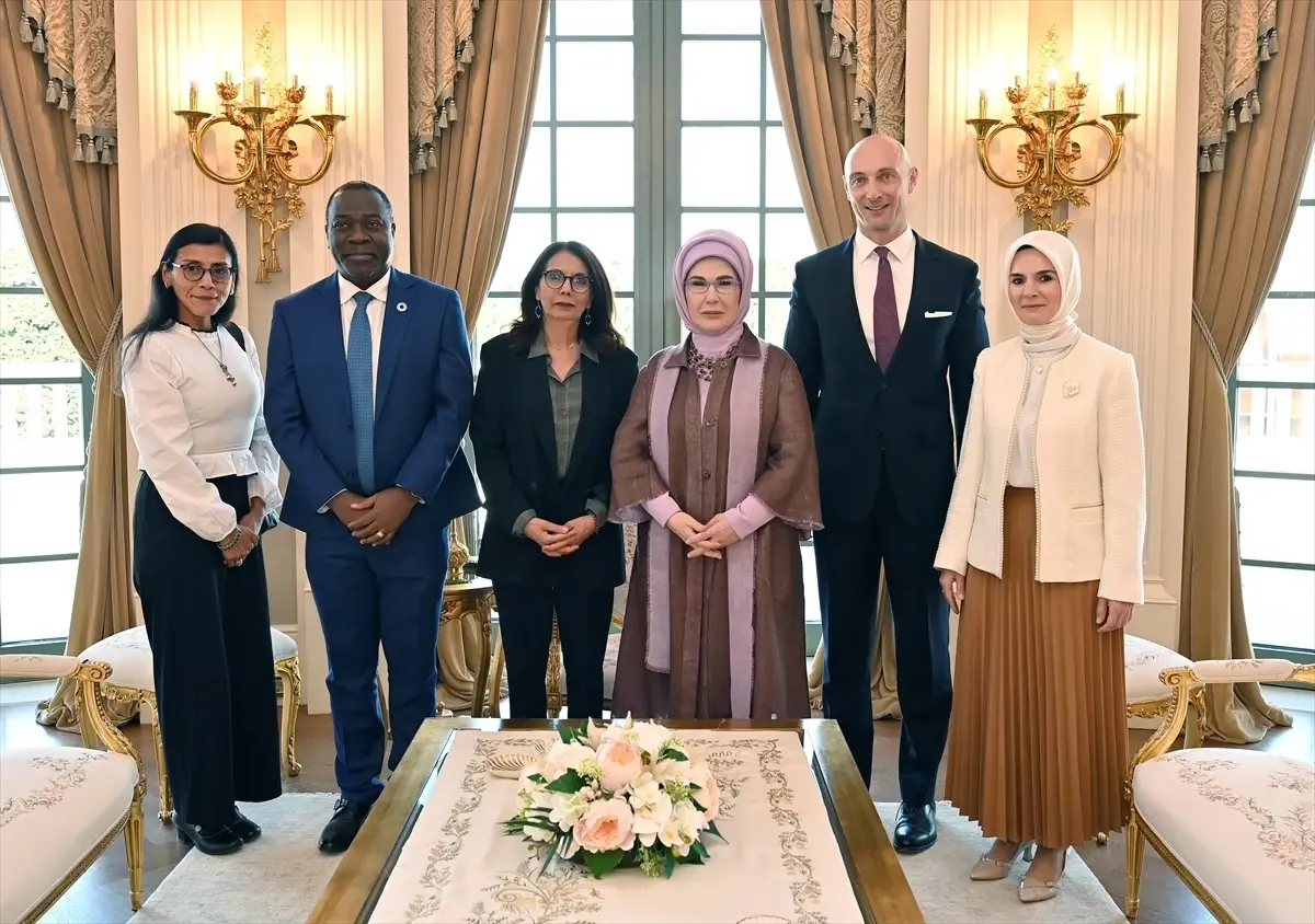 Emine Erdoğan, BM Genel Sekreteri Çocuklara Yönelik Şiddet Özel Temsilcisi M\'jid ile görüştü