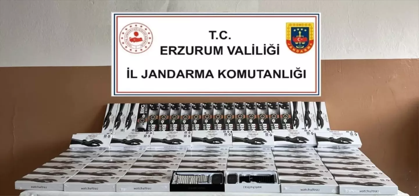 Erzurum\'da Kaçakçılık Operasyonu