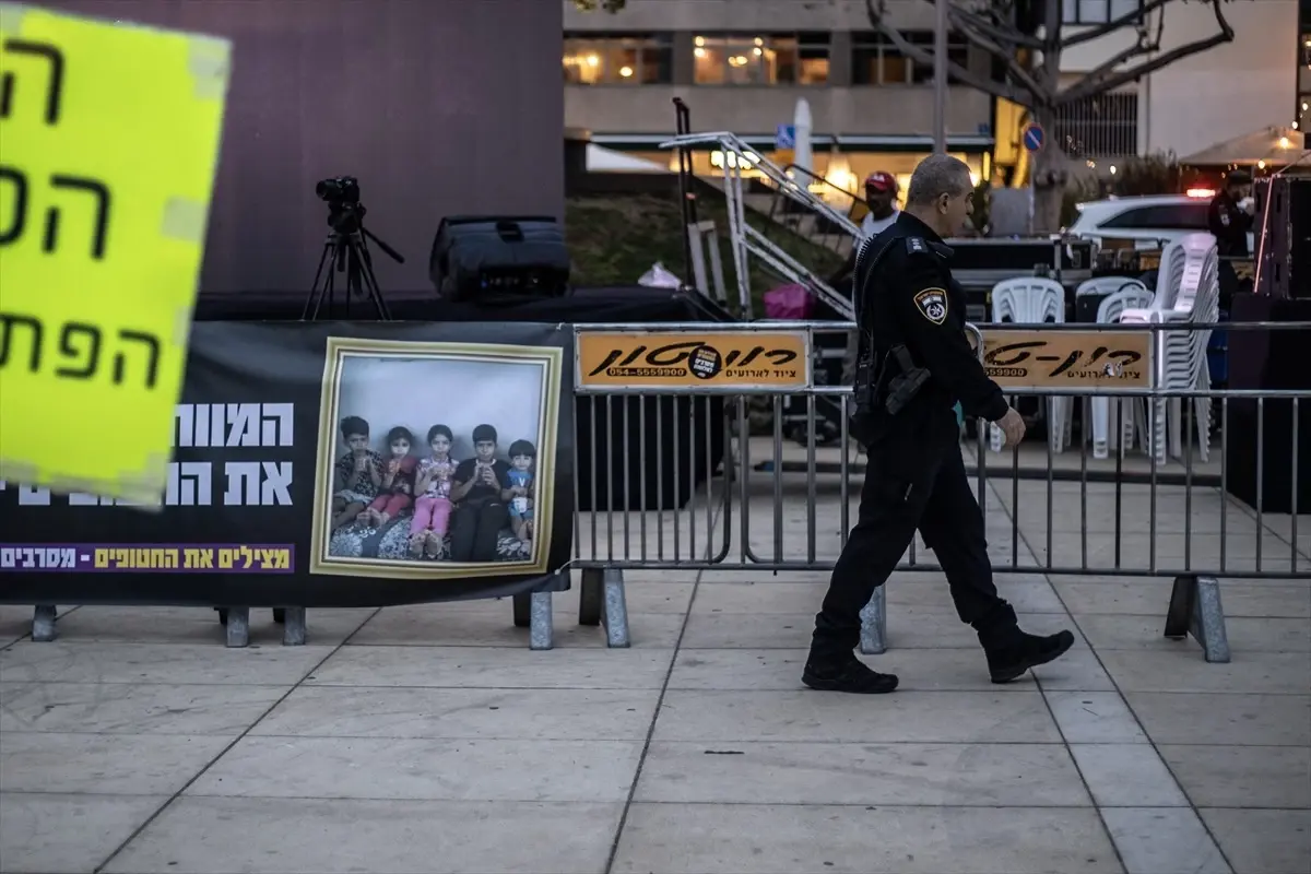 İsrailli Aktivistlerden Gazze Protestosu