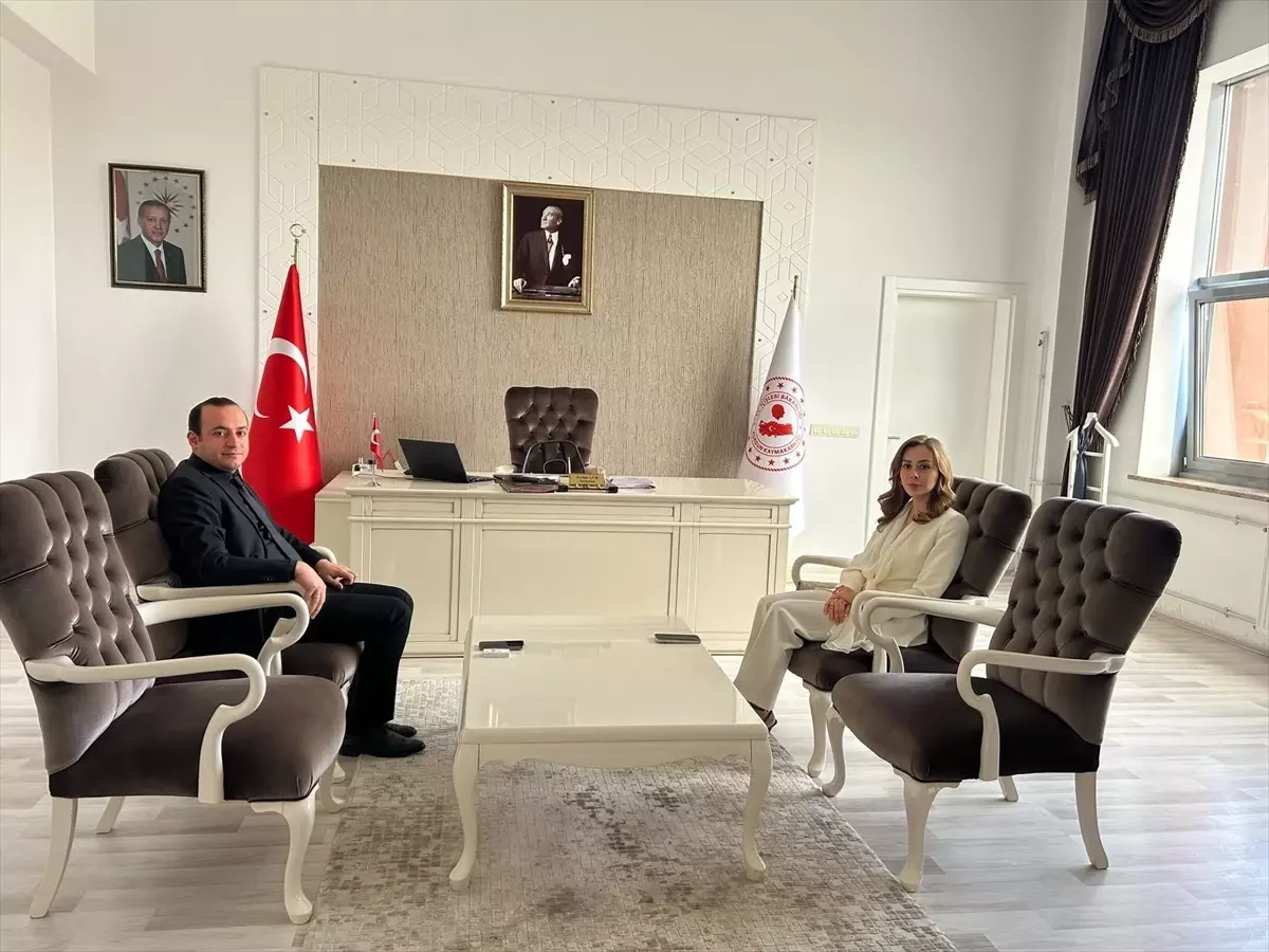 Gökçebey Kaymakamı\'ndan Korgun\'a Ziyaret