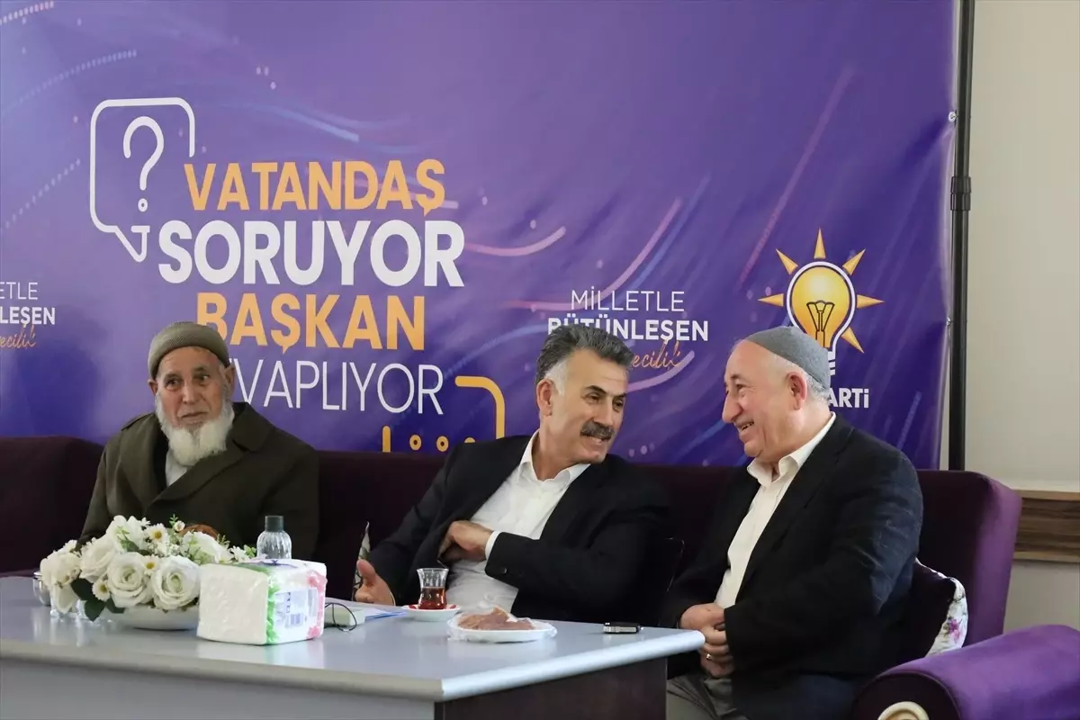 Başkan Mutlu, Vatandaşlarla Buluştu