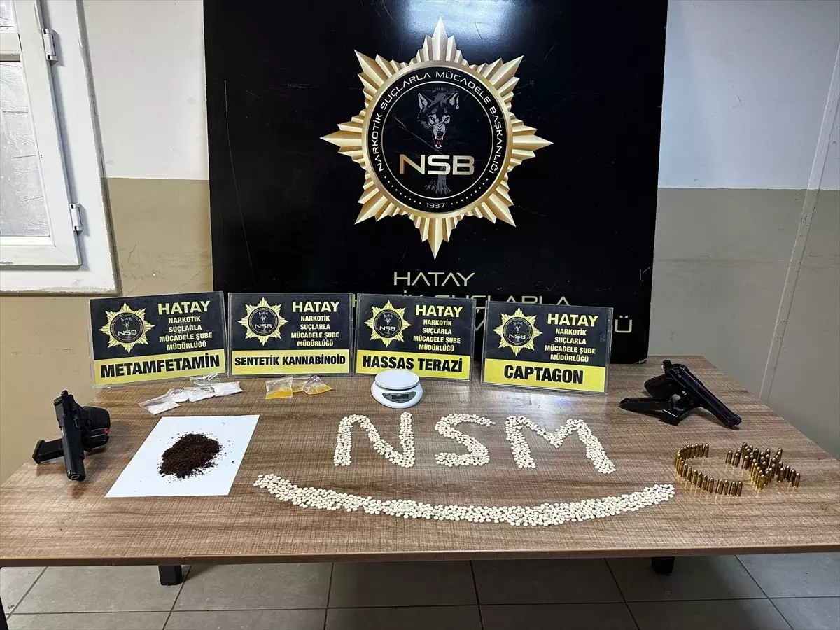 Antakya\'da Uyuşturucu Operasyonu: 8 Tutuklama