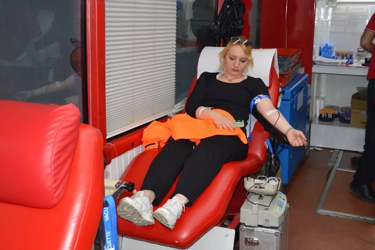 Havza\'da 210 Ünite Kan Bağışı Yapıldı
