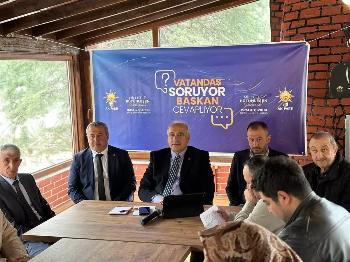 İskilip\'te Başkan Cevaplıyor Toplantısı