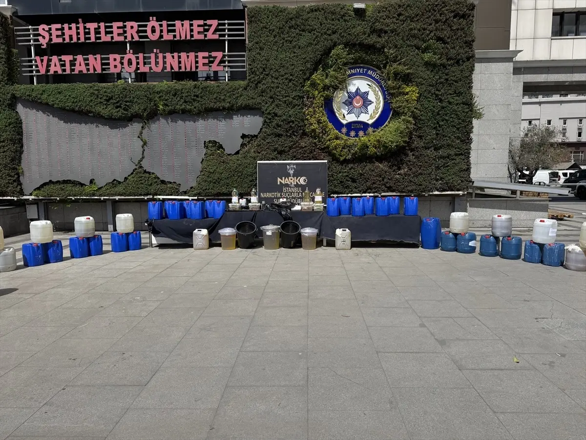 İstanbul\'da büyük uyuşturucu operasyonu!