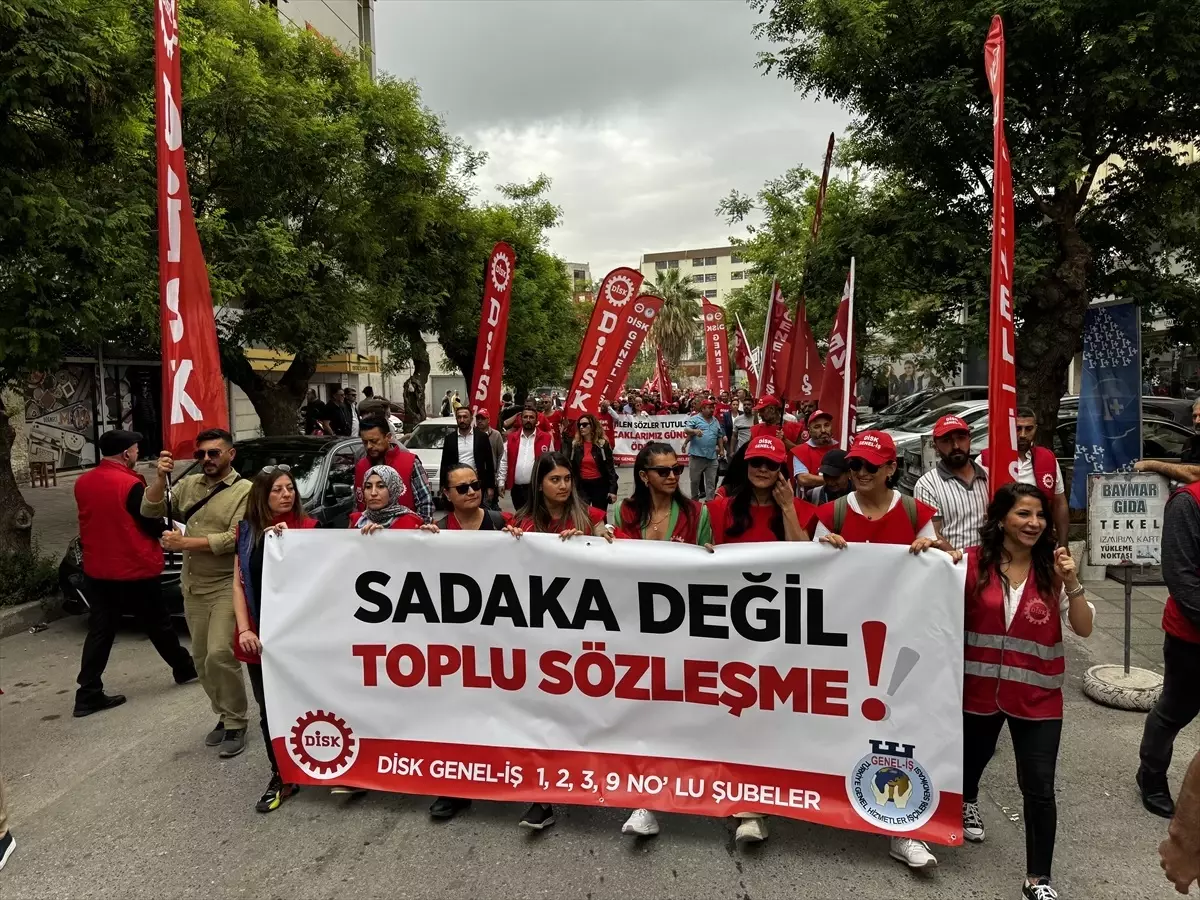 İzmir\'de Grev Başladı