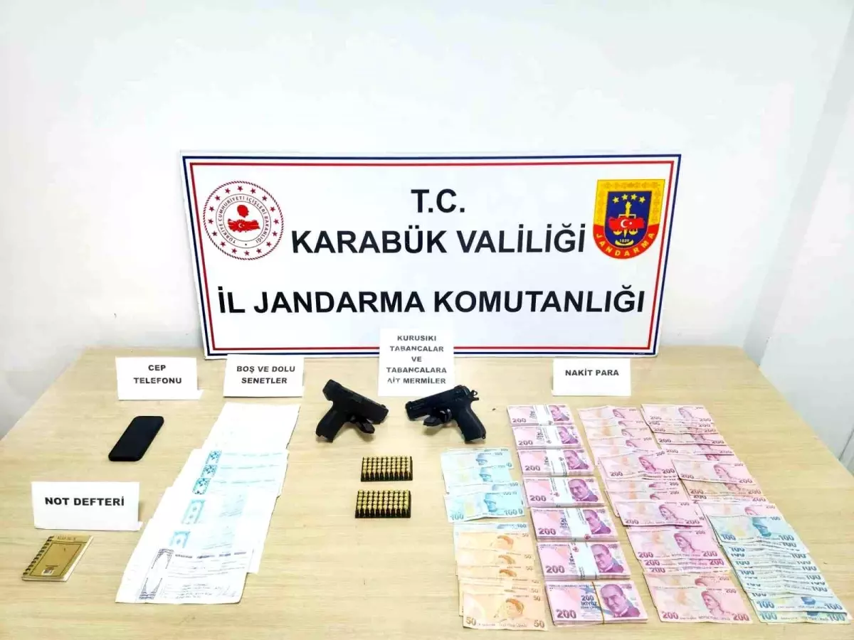 Karabük\'te Tefeci Operasyonu: 1 Gözaltı