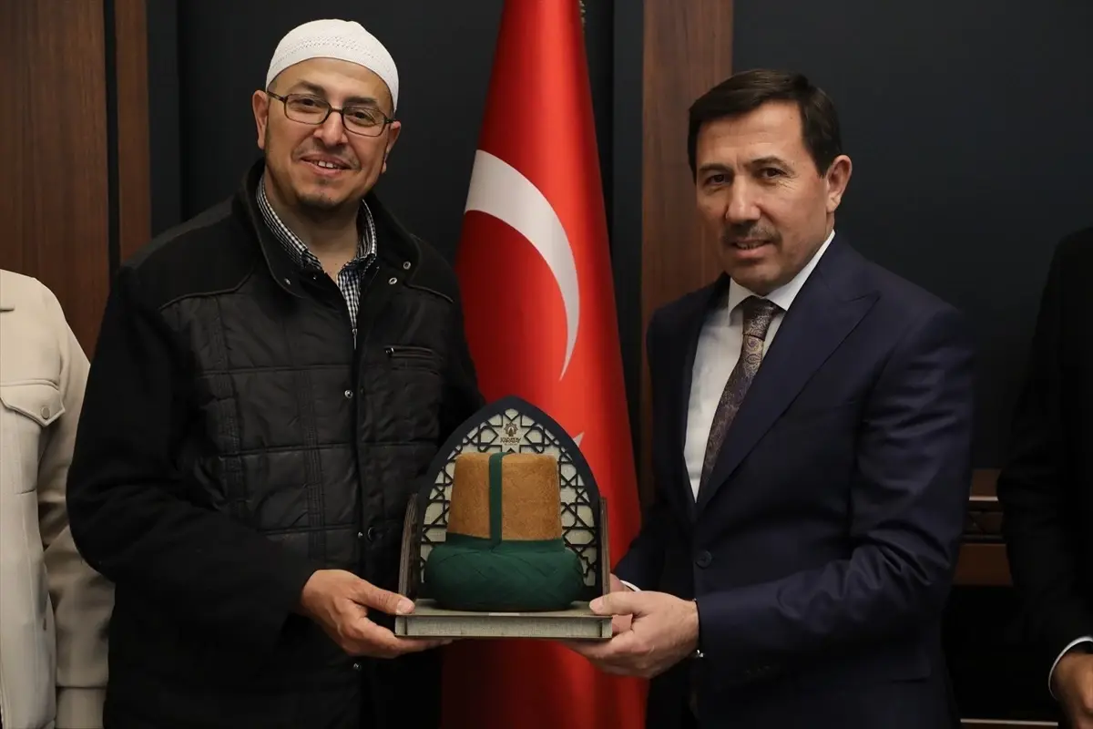 Karatay\'da Filistin Destek Ziyareti