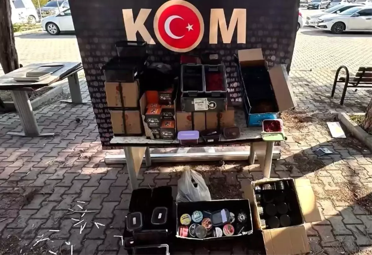 Kayseri\'de 58 Kilo Kaçak Tütün Ele Geçirildi