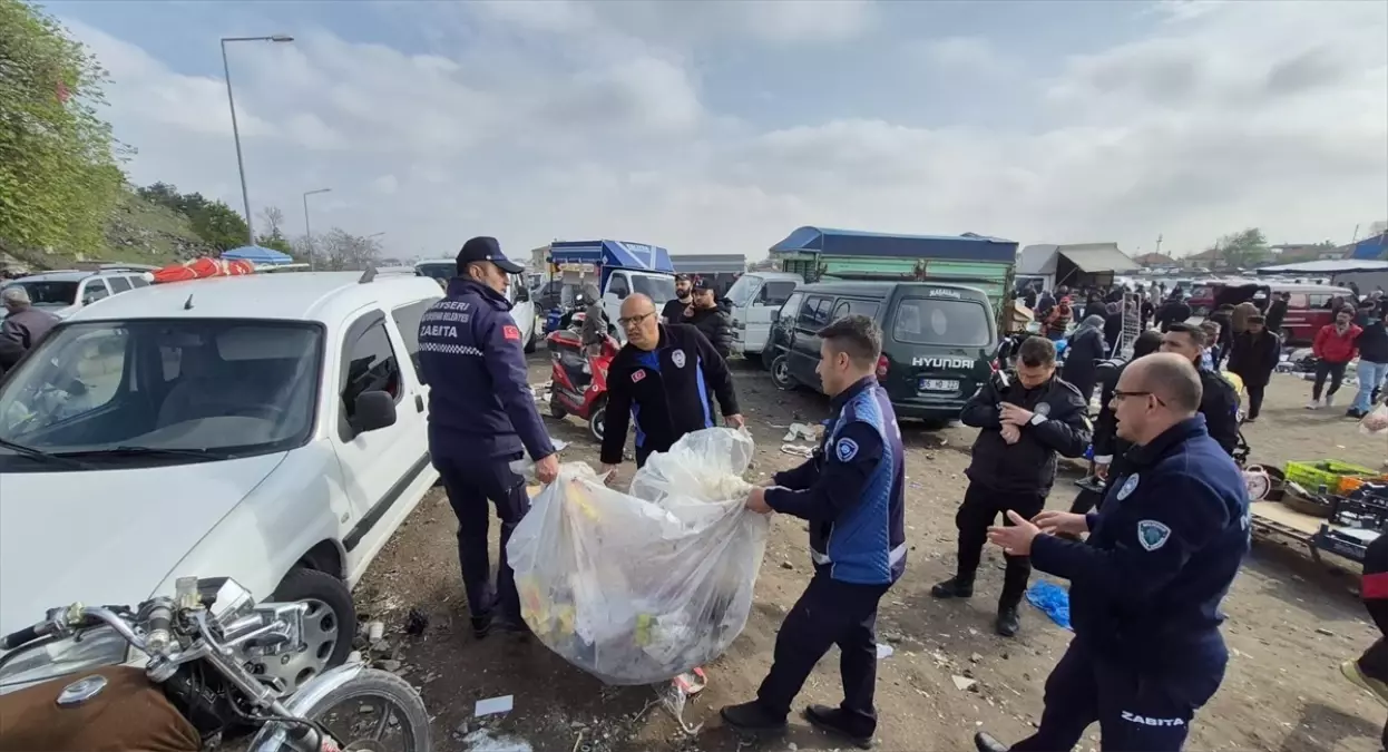 Kayseri\'de Bitpazarında Gıda Denetimi