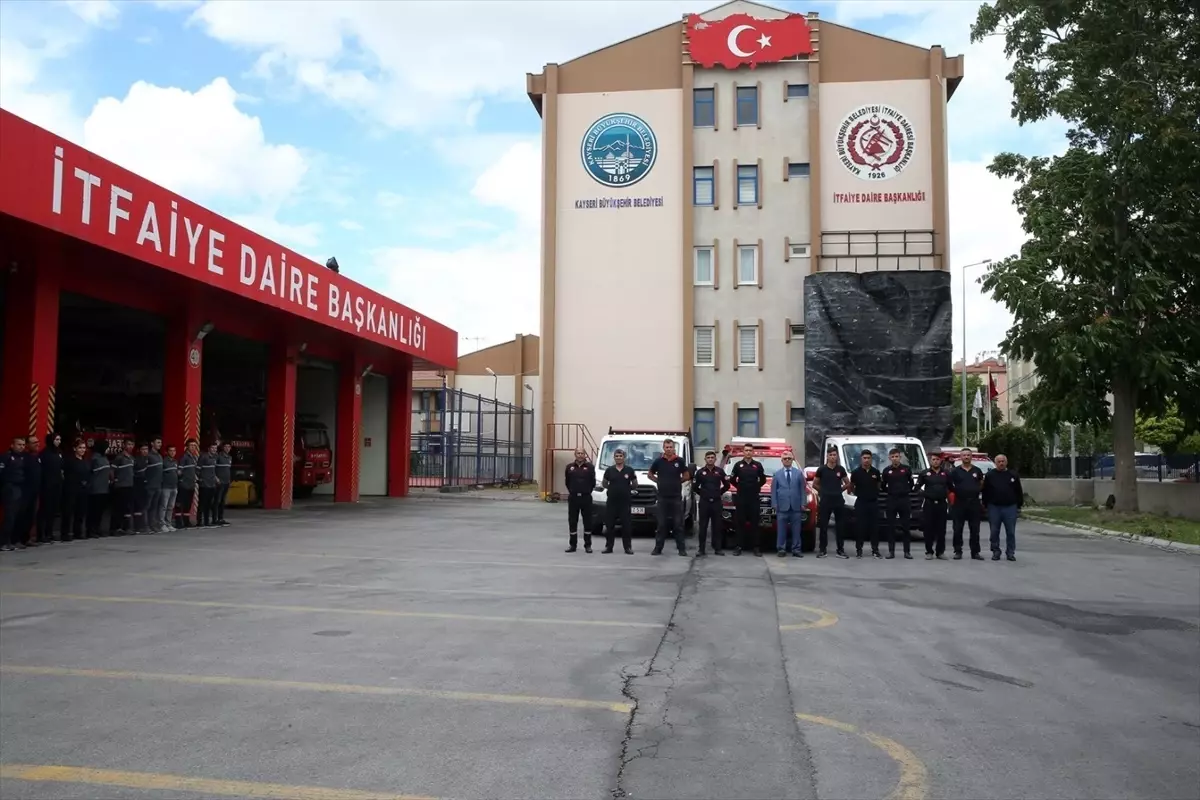 Kayseri İtfaiyesi Nisan’da 567 Olayda Müdahale Etti