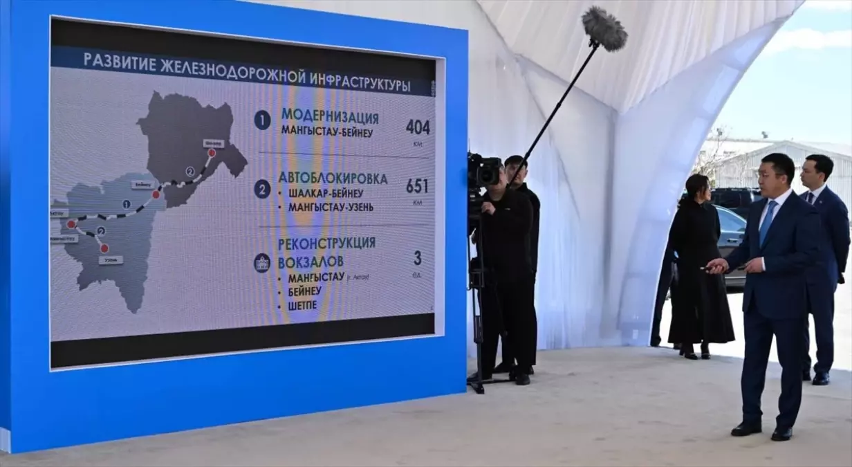 Kazakistan\'da Mangistau Bölgesine 24 Altyapı Projesi