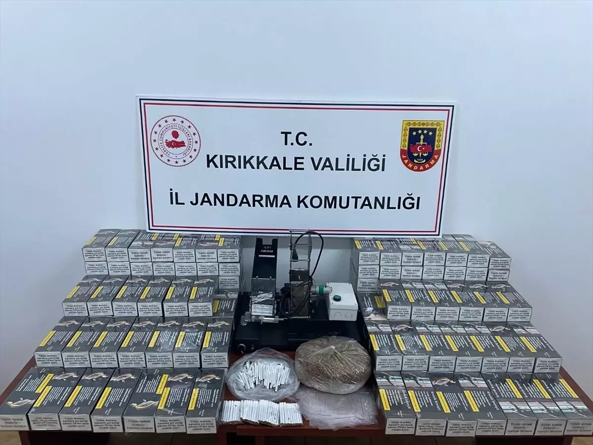 Kırıkkale\'de Kaçak Tütün Operasyonu