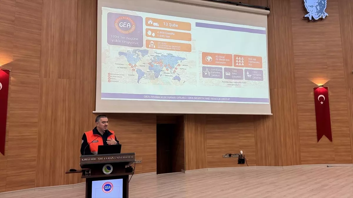 Kırşehir\'de Deprem Konferansı Düzenlendi