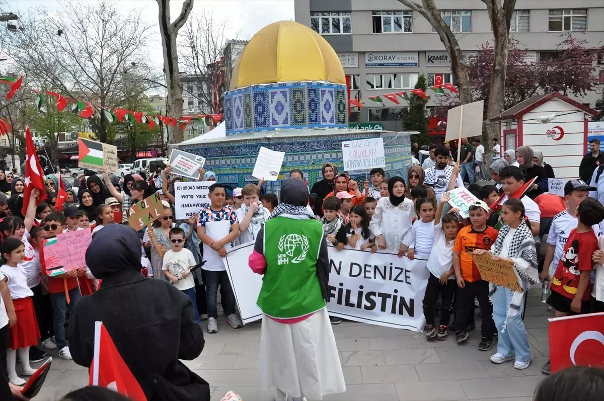 Kütahya\'dan Gazze\'ye Destek Yürüyüşü