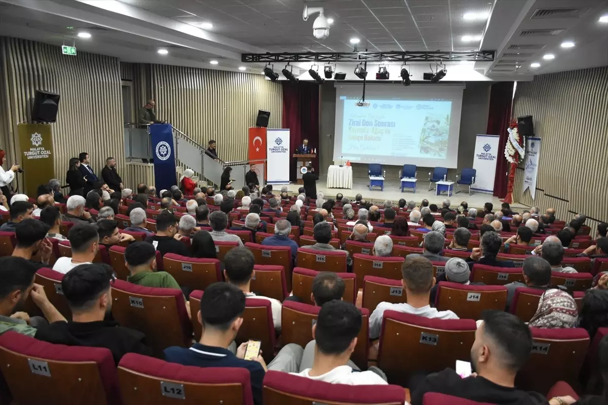 Zirai Don Sonrası Kayısı Bakımı Konferansı