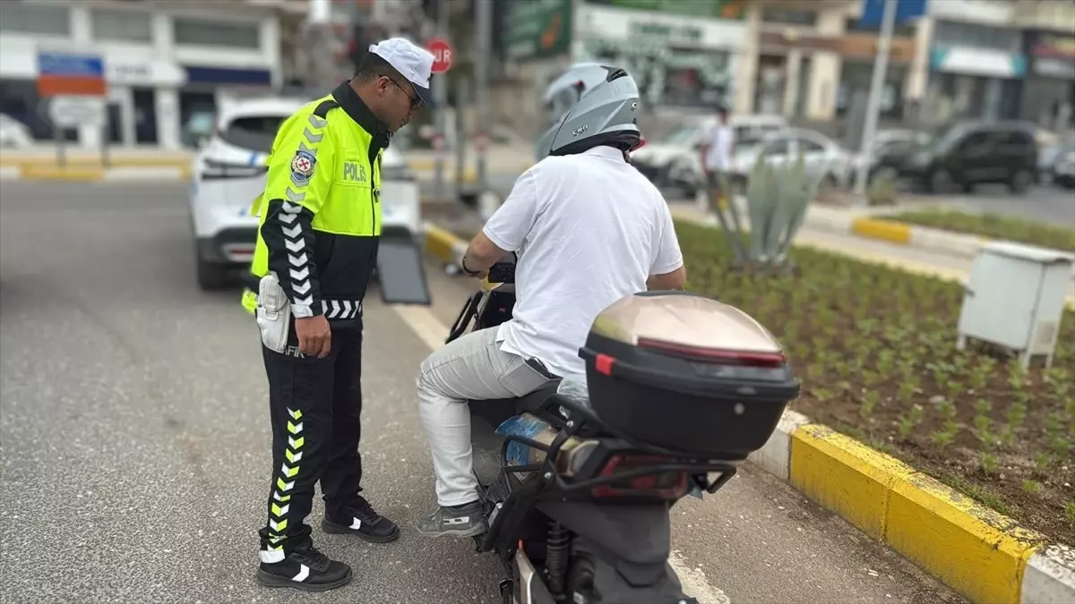 Mardin\'de Motosiklet Denetimleri
