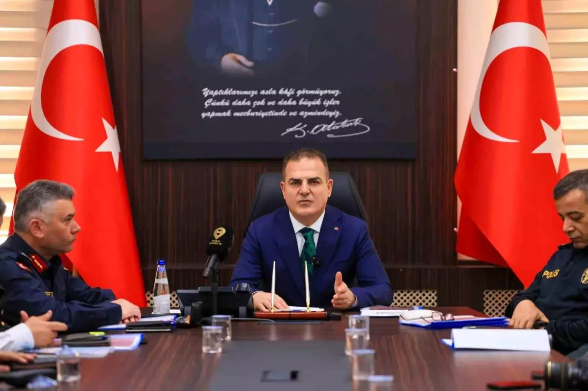 Muğla\'da Huzur ve Güvenlik Toplantısı