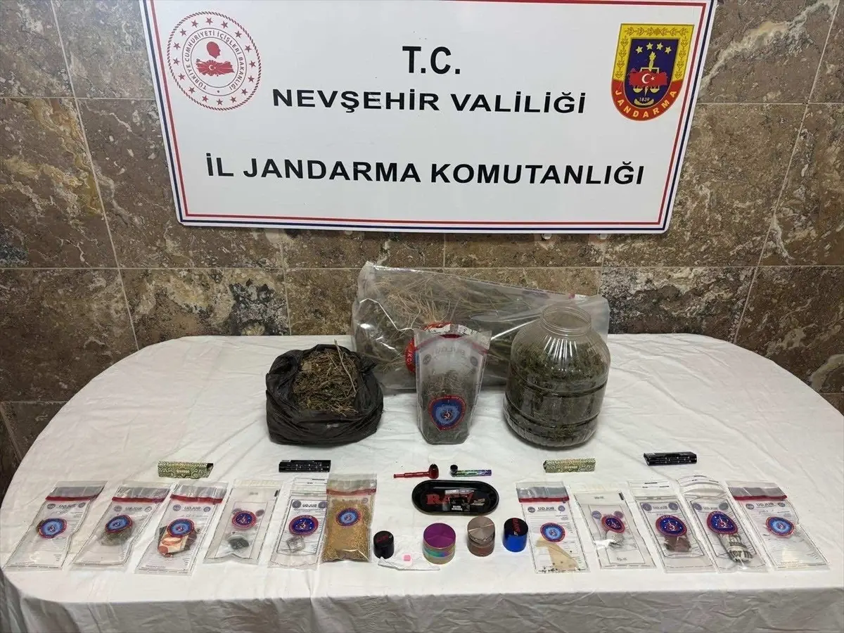 Nevşehir\'de Uyuşturucu Operasyonu: 3 Şüpheli Yakalandı
