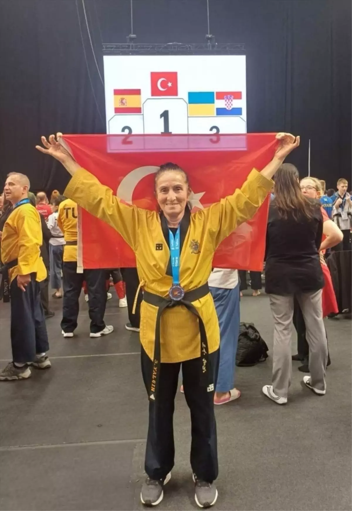 Sevgican Yalçın Avrupa Poomsae\'de Üçüncü Oldu
