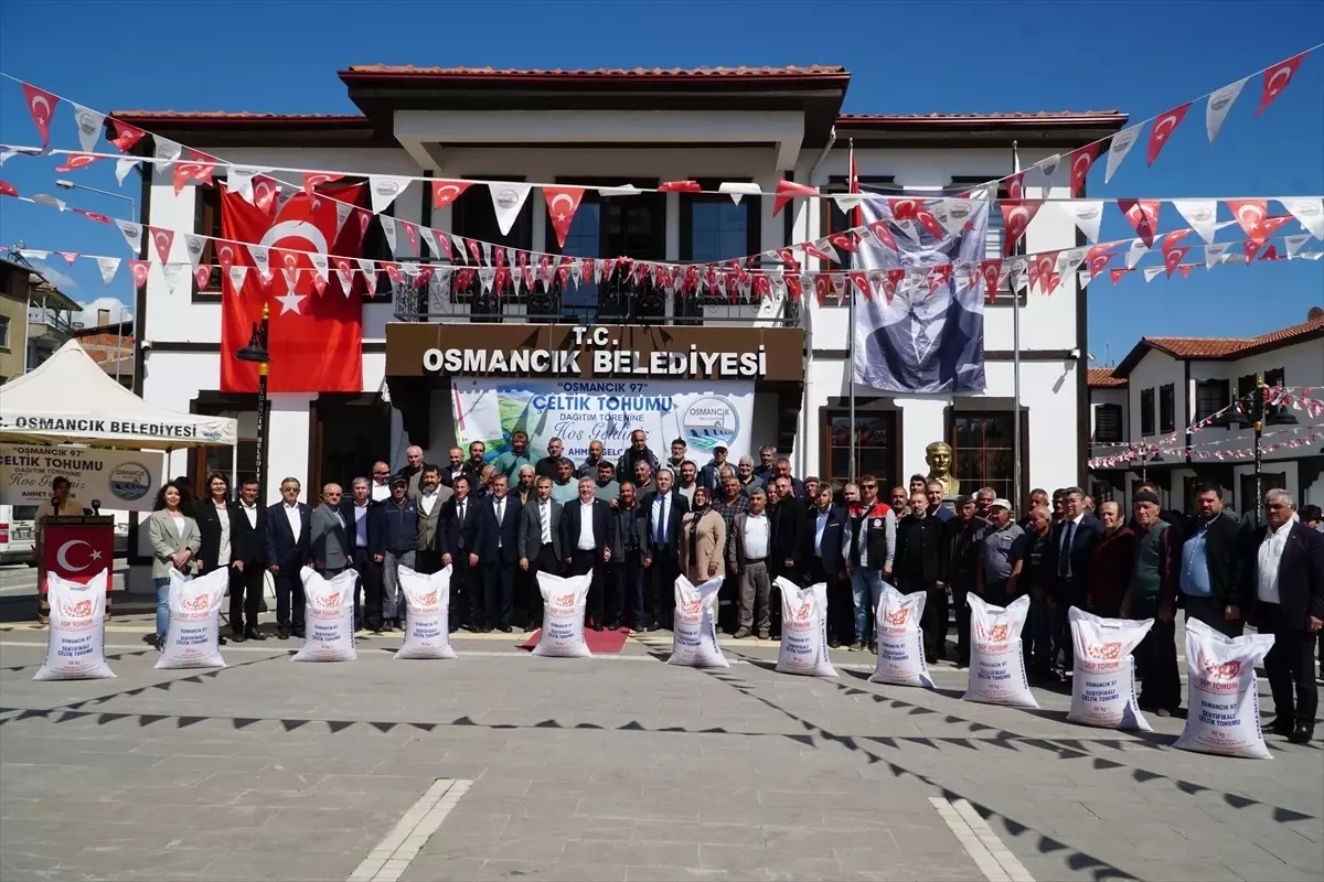 Osmancık\'ta Çeltik Tohumu Dağıtımı