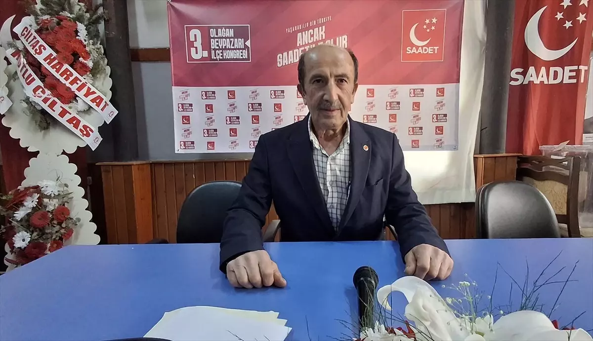 Saadet Partisi Beypazarı\'nda Kongre Yapıldı