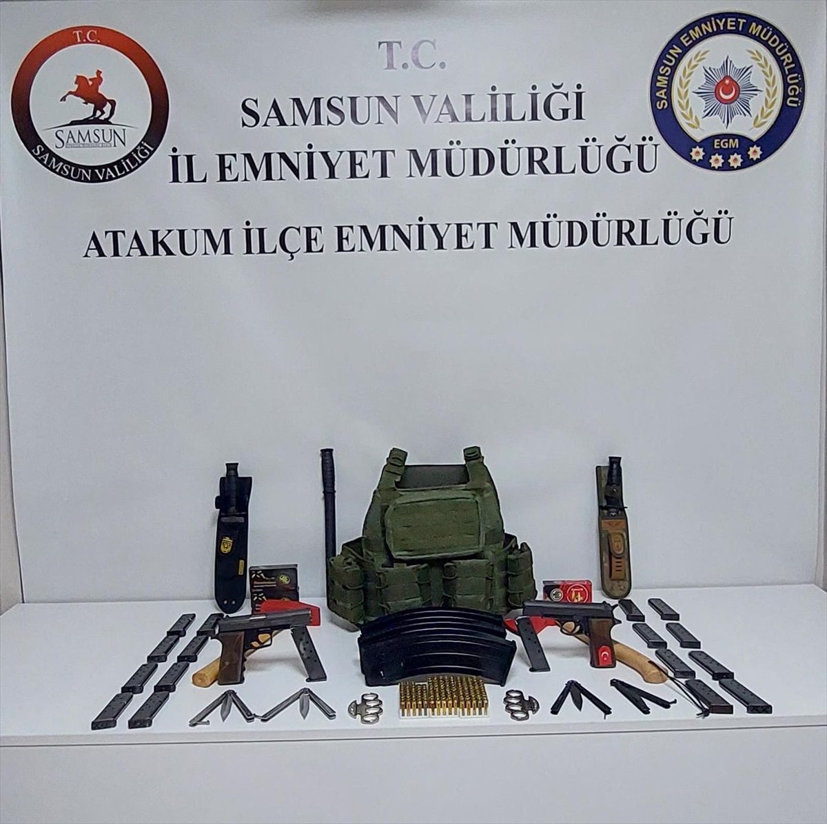 Atakum\'da Silah Operasyonu: Şüpheli Tutuklandı