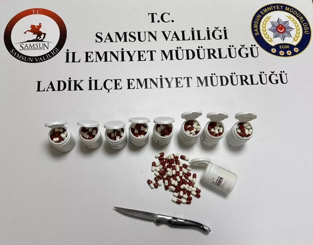 Ladik\'te Uyuşturucu Operasyonu: 2 Tutuklama