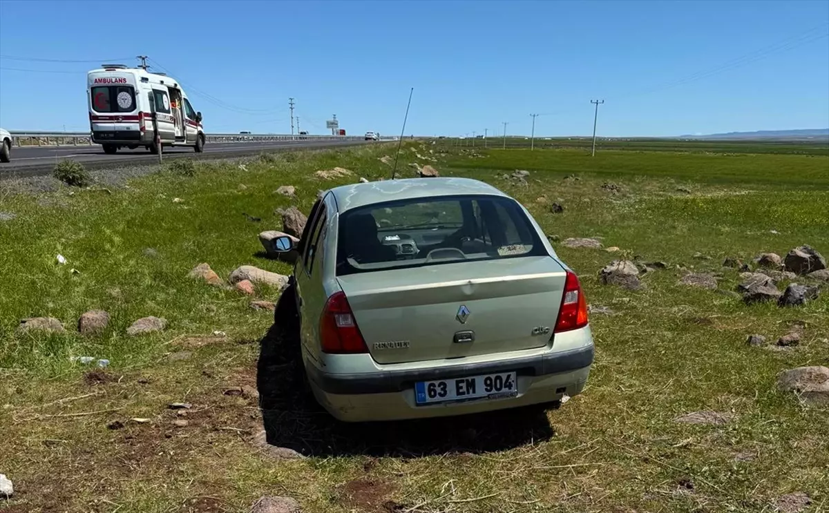 Şanlıurfa\'da Kaza: Sürücü Yaralandı